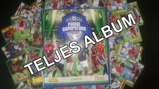 Tesco Panini Superstars Teljes Album  Bemutató [upl. by Lawtun]