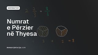 Kthimi i Numrave të Përzier në Thyesa  Numrat e Përzier  Thyesat  Aritmetikë  Matematikë [upl. by Lidia758]