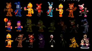 all fnaf world animatronics sing fnaf song [upl. by Harimas]