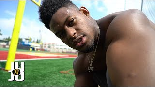 How JuJu SmithSchuster Does NFL Speed Training [upl. by Kcirddehs]