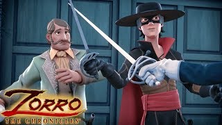 Zorro the Chronicles  Episode 12  A BELL FOR LOS ANGELES  Superhero cartoons [upl. by Lerat358]