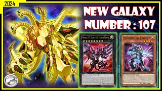 GALAXY EYES DECK WITH NUMBER 107 GALAXY EYES TACHYON DRAGON JANUARY 2024  YUGIOH DUEL LINKS [upl. by Latimer]