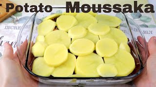 MOUSSAKA WITH POTATOES AND BEEF BEST RECIPE  MUSAKA OD KOMPIRI I MESO [upl. by Doria]