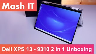 Dell XPS 13  9310 2in1 Unboxing and first thoughts [upl. by Ellesirg]