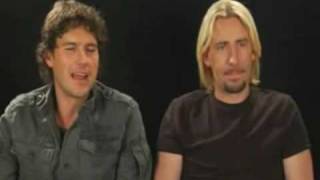 Nickelback Interview Behind the Scenes [upl. by Daffi41]