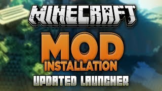 How to Install Minecraft Mods 1122 New Launcher All Versions [upl. by Antonietta]