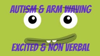 Big block sing song Autism and arm waving  Excited non verbal [upl. by Ursuline]