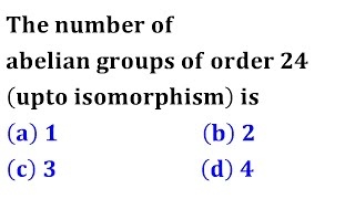 Number of abelian groups of order n upto isormorphism [upl. by Attenwad34]