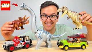 LEGO Jurassic Park Sets Review [upl. by Adniroc]