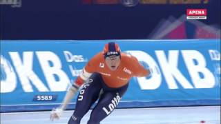 Sven Kramer 10000m  123889 HD World Championships Gangneung 2017 [upl. by Arnuad509]