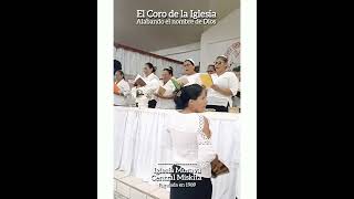 🎵🔔 Nuestro Coro local alabando el nombre de Dios Iglesia Morava Central Miskita [upl. by Eilsew]