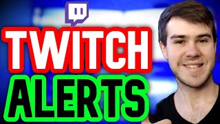 HOW TO SET UP ALERTS IN STREAMLABS✅EASY TWITCH GUIDE [upl. by Aneerehs]