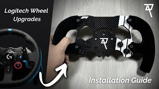 How to Install a F1 Wheel Mod to Logitech G29G920G923  Installation Guide [upl. by Mittel]