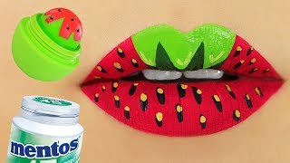 8 DIY Lippenbalsam Peeling und Lipgloss Rezepte [upl. by Nnire]