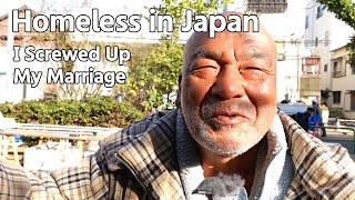 Being Homeless in Tokyo Japan Interviewing homeless men [upl. by Spragens98]