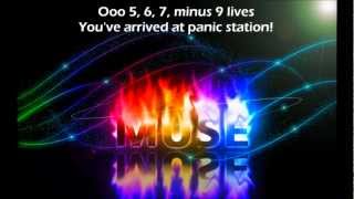 Muse  Panic Station Lyrics [upl. by Darrel858]