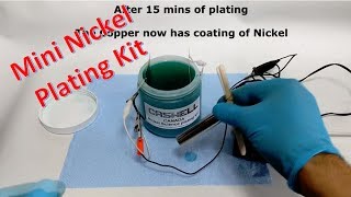 Nickel plating over Copper DIY [upl. by Lazaruk]