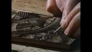 MC Escher  Creating The quotSnakesquot Woodcut [upl. by Sweyn]