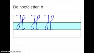 de hoofdletter h [upl. by Birkett]