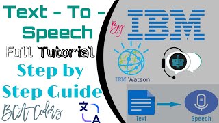 Exploring IBM Watson TexttoSpeech Service [upl. by Lahsiv]