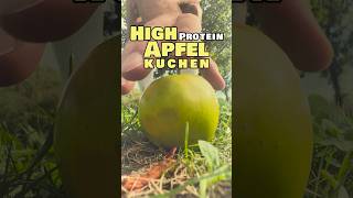 Tag 197  High Protein Apfelkuchen 🍏🍰  Rezept in der Beschreibung ↗️ [upl. by Elvie]