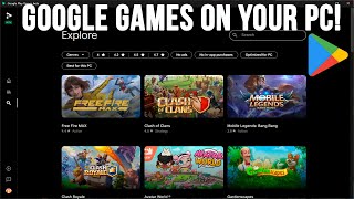 Run Google Play Store Games on Your Windows PC [upl. by Nodlehs]