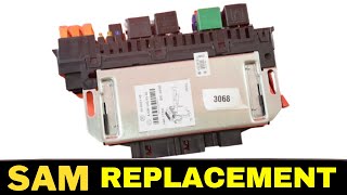 SAM Replacement on Mercedes W220 S430 s500 s55 s600 s65 AMG [upl. by Mikes]