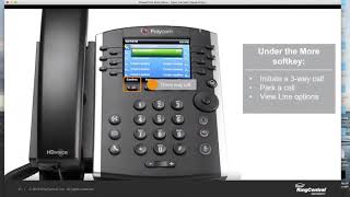3 Way Call  RingCentral Tutorial [upl. by Joseph779]