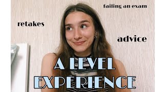 My A Level Experience  failing  retaking [upl. by Tran]