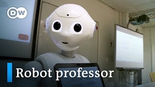 Meet Germanys first robot lecturer  DW Documentary [upl. by Llirrem753]