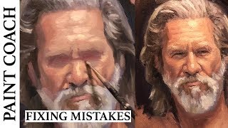 Oil Painting  How To Fix Mistakes [upl. by Jay673]