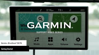 Support Getting Started with the Garmin DriveSmart™ 6676 [upl. by Lahsram]