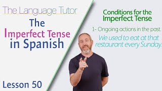 Mastering the Imperfect Tense in Spanish  The Language Tutor Lesson 50 [upl. by Ennaylloh]