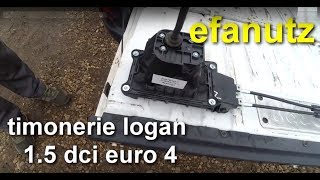 inlocuire timonerie Dacia Logan 15 dci euro 4 [upl. by Gifford]