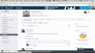 A short introduction to Yammer [upl. by Ailahtan]