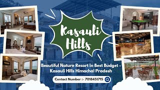 Best place to stay in kasauli dharampur  Best hotel near kasauli  Budget Hotel In Kasauli Hills [upl. by Adnirak]