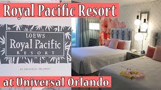 Royal Pacific Resort Renovated Room Tour at Universal Orlando [upl. by Ireg118]