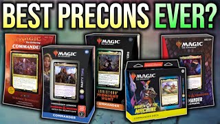 The Top 5 Commander Precons of ALL TIME [upl. by Thomas756]