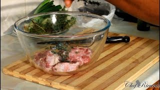 How To Marinate OxtailsJamaican Style Oxtails  Recipes By Chef Ricardo [upl. by Silverstein]