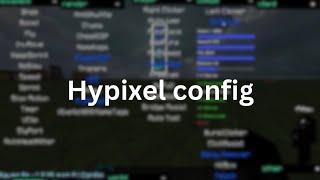 Raven B hypixel config [upl. by Kcireddor]