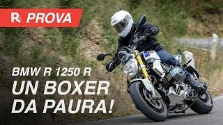 BMW R 1250 R prova della maxi naked sportiva con un super boxer da 136 cv [upl. by Ardine]