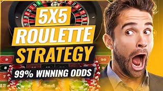 5x5 Roulette Strategy Revealed 98 Success Rate 😮 [upl. by Hsetirp117]