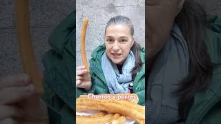 San Gines churros y porras [upl. by Gnilrac]