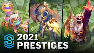 2021 Prestige Skins  League of Legends [upl. by Farnsworth244]