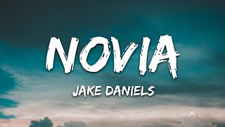 Jake Daniels  Novia Lyrics [upl. by Temple]