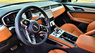 2021 Jaguar FPace R Dynamic S Interior  Detailed Walkthrough [upl. by Gant311]