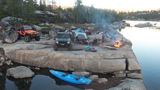 Whats the Rubicon Trail Like Wheeling Camping Swimming Kayaking Scout JK XJ CJ5 [upl. by Walls]