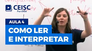 Leitura de Textos Análise e Interpretação  Prof Ana Paula Porto Aula 04 [upl. by Aihsenrad]