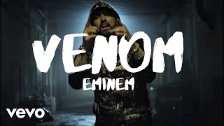 Eminem  Venom Lyric Video [upl. by Deth]