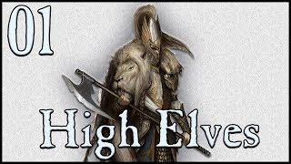 Warsword Conquest  High Elves E01 Warband Mod [upl. by Nnaynaffit79]